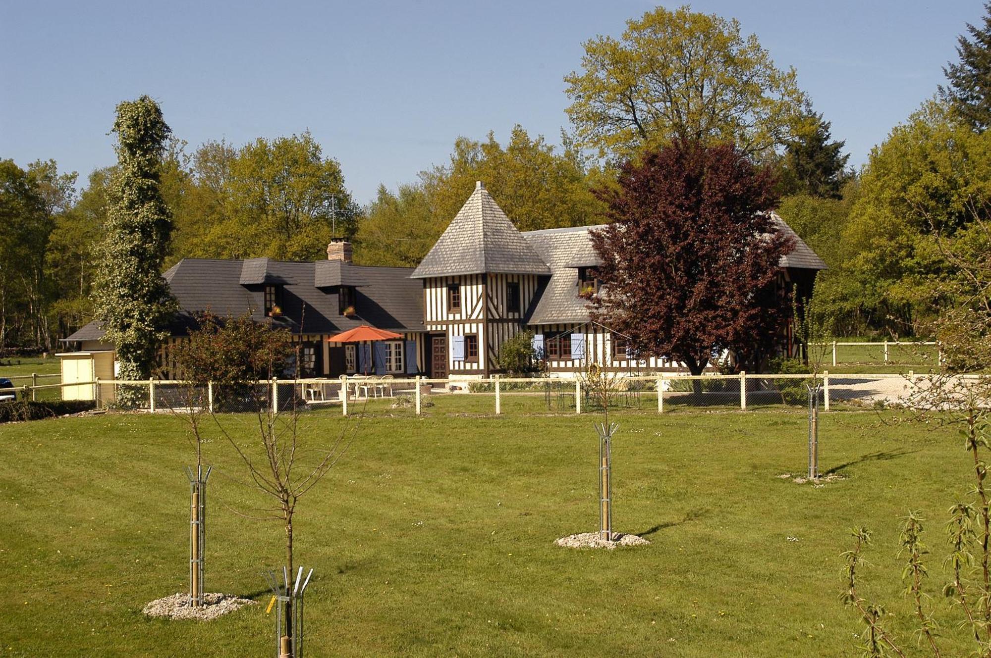 Domaine De La Mesange Bed & Breakfast Le Mesnil-Durand Bagian luar foto